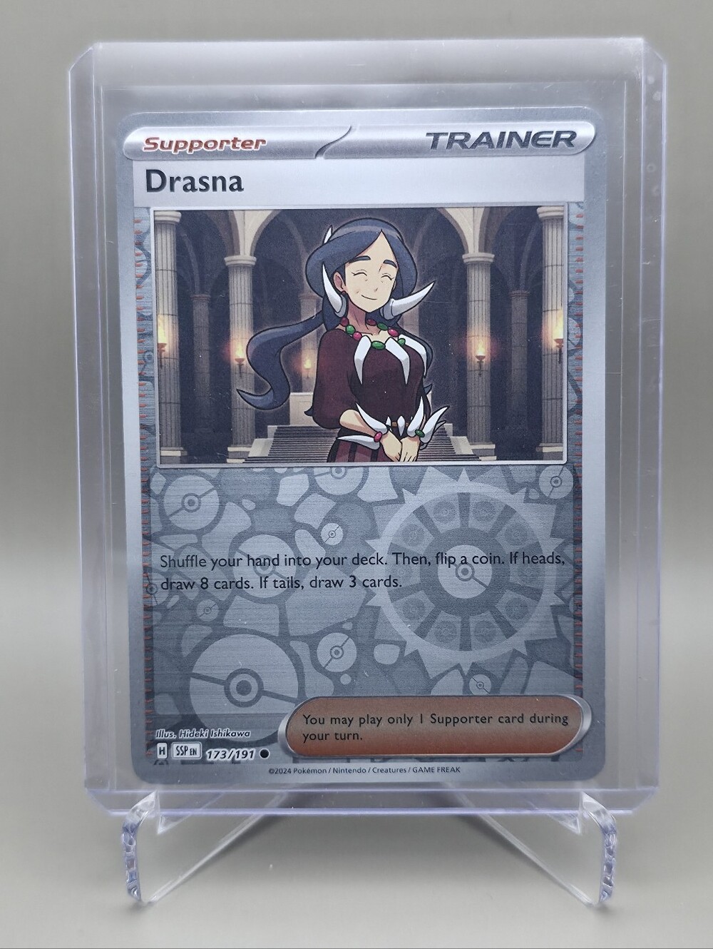 Pokémon TCG - Drasna - Surging Sparks - Reverse Holo - 173/191